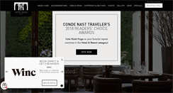 Desktop Screenshot of hotelhugony.com